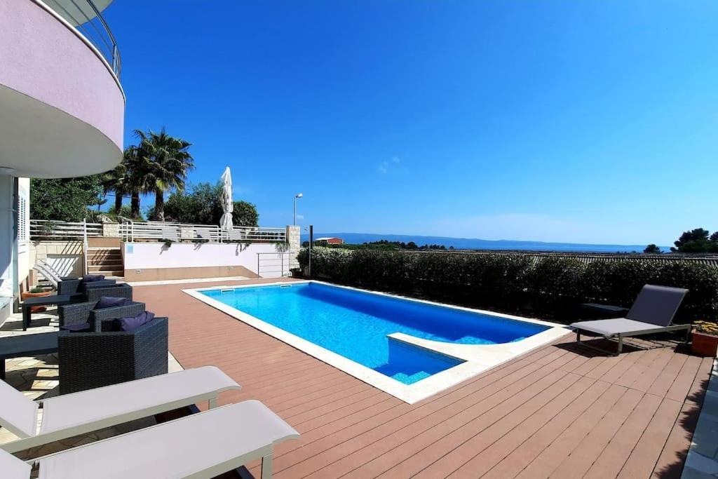 Sun With Sea View And Shared Pool Apartmán Split